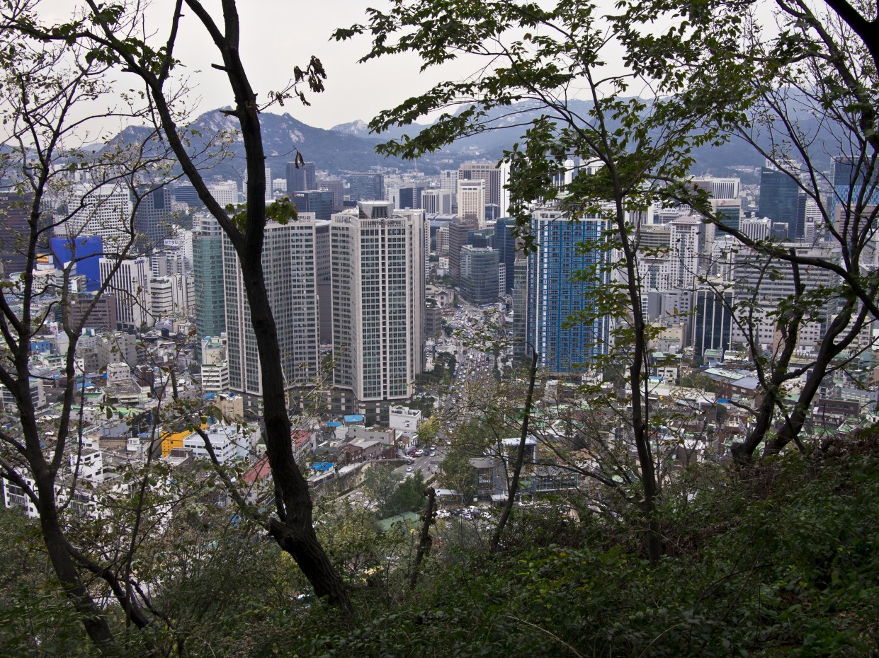 Seoul from Namsan Tower, 2012, © Marcelo Druck.