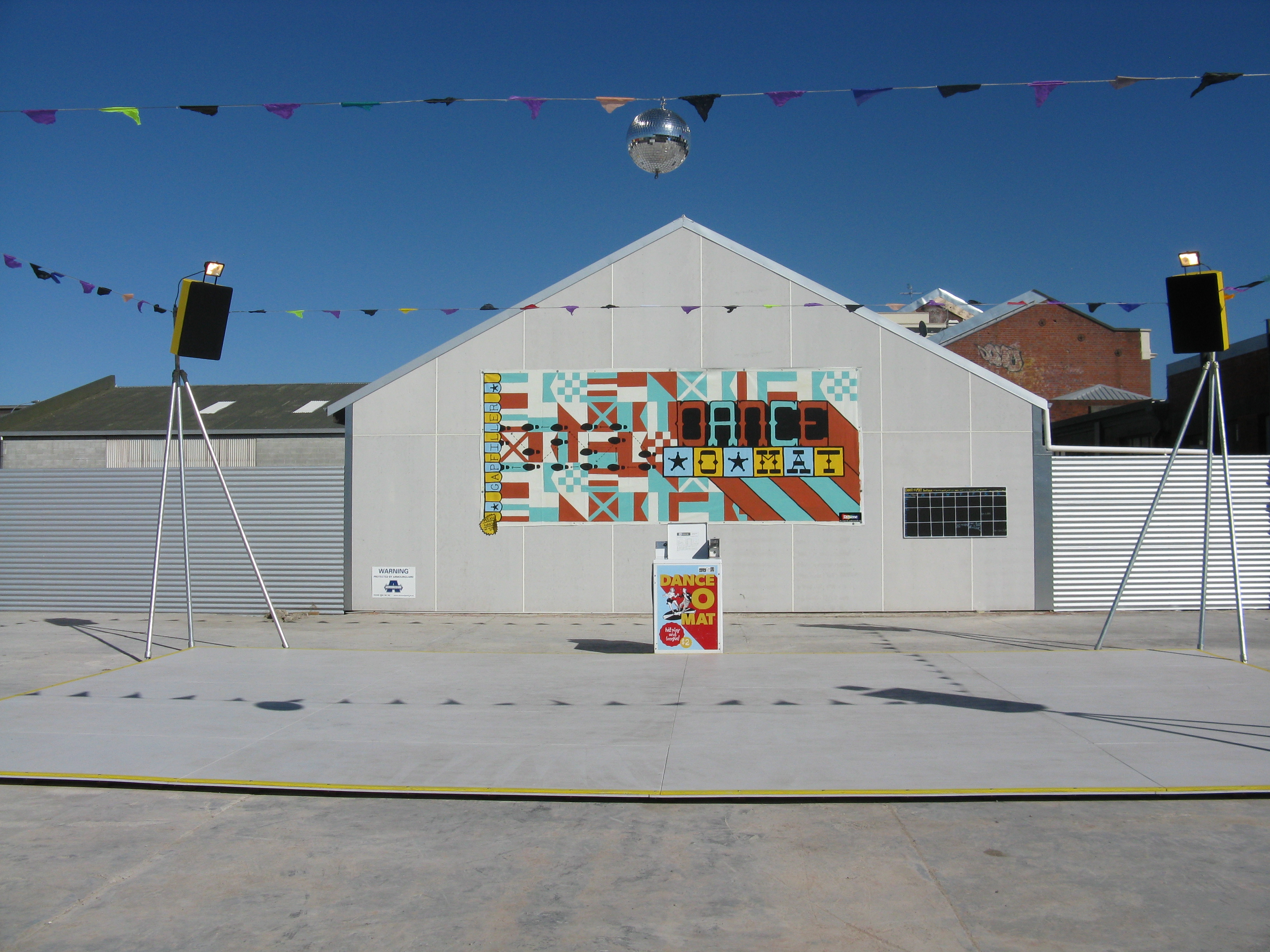 Gap Filler's Dance-O-Mat project, Christchurch, New Zealand