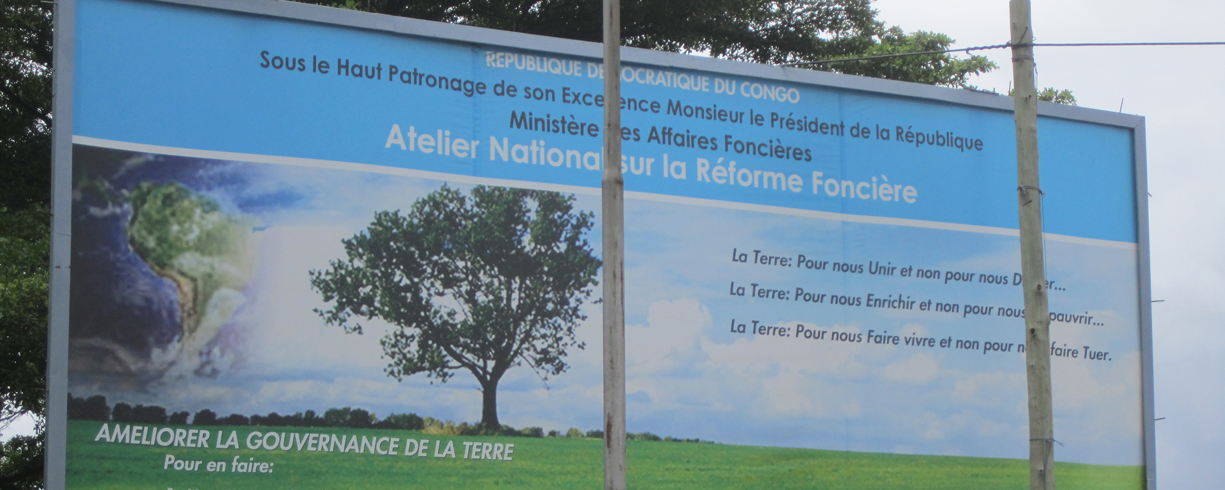 DR. Congo is undertaking a land reform with UN-Habitat support, Kinshasa. 2012 © UN-Habitat/A.Padros.